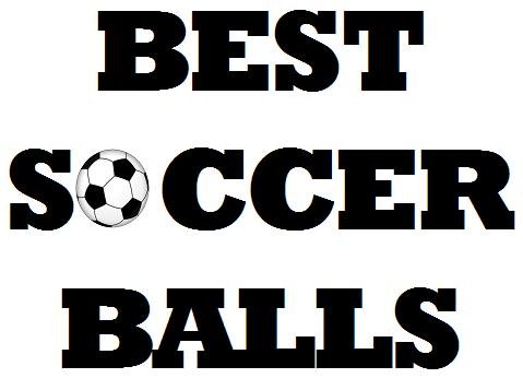The words Best Soccer Balls. The letter "O" in soccer is represented by the image of a soccer ball.