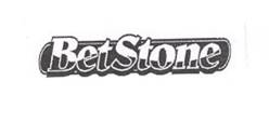 Design comprising the stylized wording 'BETSTONE' on a background design.