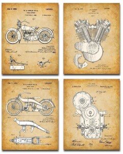 Harley Davidson Patent Art - Get it here