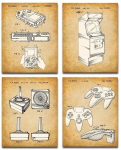 Video Game Patent Art - Get it here